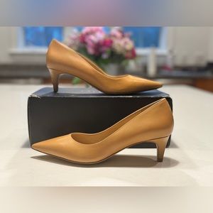 Elena Kitten Heel Nappa Pumps - 7 1/2M